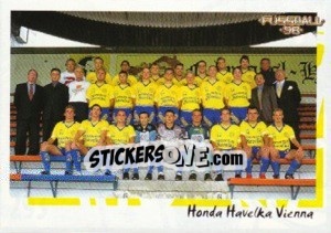 Sticker Team photo - Österreichische Fußball-Bundesliga 1997-1998 - Panini
