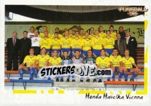 Sticker Team photo - Österreichische Fußball-Bundesliga 1997-1998 n. 293 - Panini
