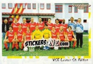 Cromo Team photo - Österreichische Fußball-Bundesliga 1997-1998 - Panini