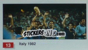 Sticker Italy (Winner Team Photo WC-1982)