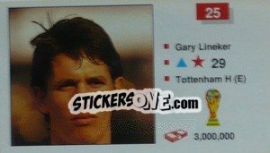 Cromo Gary Lineker