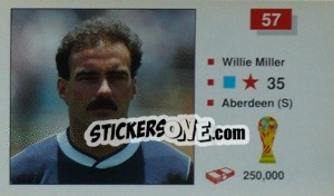 Cromo Willie Miller