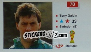 Sticker Tony Galvin - World Cup Italia 1990 - Merlin