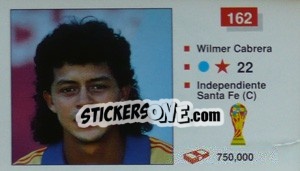 Sticker Wilmer Cabrera