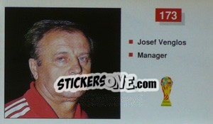 Sticker Josef Venglos (Manager)