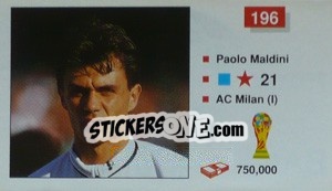 Figurina Paolo Maldini