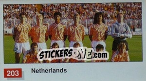 Sticker Netherlands Team Photo