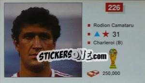 Sticker Rodion Camataru - World Cup Italia 1990 - Merlin