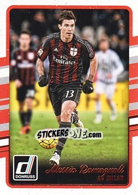 Sticker Alessio Romagnoli - Donruss Soccer 2016-2017 n. 1 - Panini