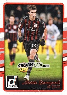 Sticker Alessio Romagnoli - Donruss Soccer 2016-2017 - Panini