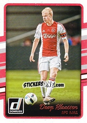Sticker Davy Klaassen - Donruss Soccer 2016-2017 n. 11 - Panini
