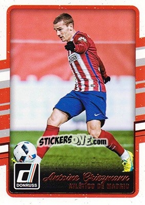 Sticker Antoine Griezmann - Donruss Soccer 2016-2017 n. 15 - Panini