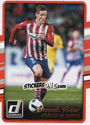Sticker Fernando Torres - Donruss Soccer 2016-2017 n. 17 - Panini