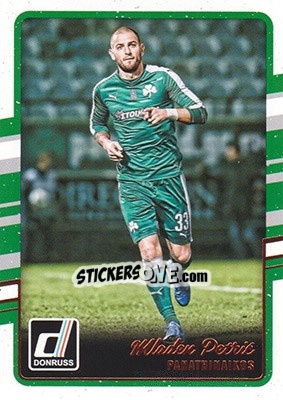 Sticker Mladen Petric - Donruss Soccer 2016-2017 n. 21 - Panini