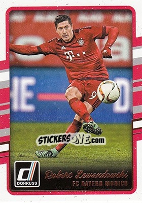 Sticker Robert Lewandowski - Donruss Soccer 2016-2017 n. 39 - Panini