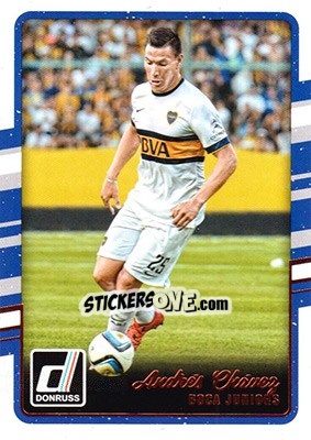 Sticker Andres Chavez - Donruss Soccer 2016-2017 n. 42 - Panini