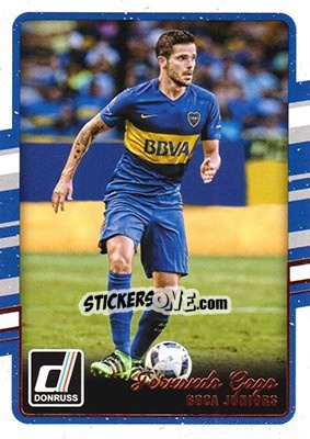 Sticker Fernando Gago - Donruss Soccer 2016-2017 n. 44 - Panini