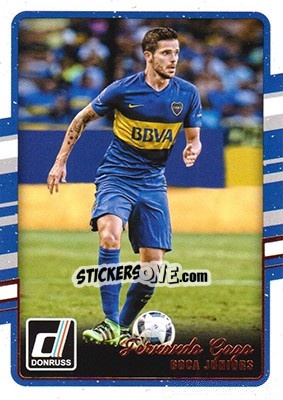 Sticker Fernando Gago - Donruss Soccer 2016-2017 - Panini