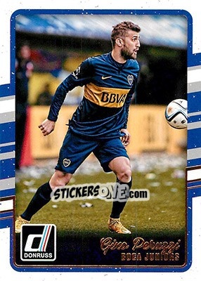 Sticker Gino Peruzzi - Donruss Soccer 2016-2017 n. 45 - Panini
