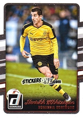 Sticker Henrikh Mkhitaryan - Donruss Soccer 2016-2017 n. 50 - Panini