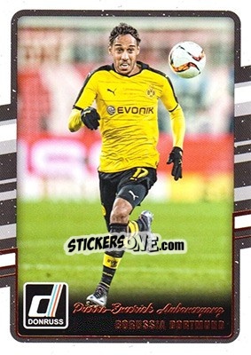 Sticker Pierre-Emerick Aubameyang - Donruss Soccer 2016-2017 n. 53 - Panini