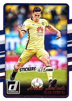 Sticker Andres Andrade - Donruss Soccer 2016-2017 n. 56 - Panini