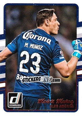 Figurina Moises Munoz - Donruss Soccer 2016-2017 - Panini