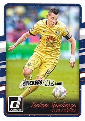 Sticker Rubens Sambueza - Donruss Soccer 2016-2017 n. 62 - Panini