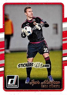 Sticker Igor Akinfeev - Donruss Soccer 2016-2017 n. 66 - Panini