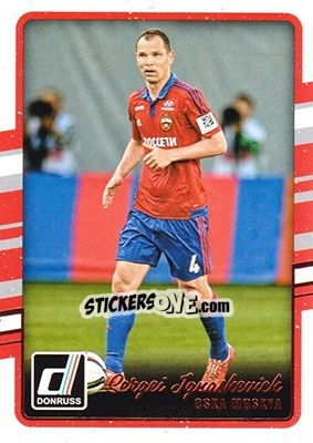 Sticker Sergei Ignashevich - Donruss Soccer 2016-2017 n. 68 - Panini