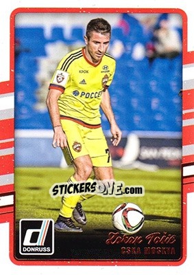 Sticker Zoran Tosic - Donruss Soccer 2016-2017 n. 69 - Panini