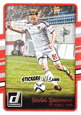 Sticker Birkir Bjarnason - Donruss Soccer 2016-2017 n. 70 - Panini