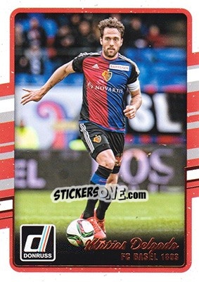 Sticker Matias Delgado - Donruss Soccer 2016-2017 - Panini