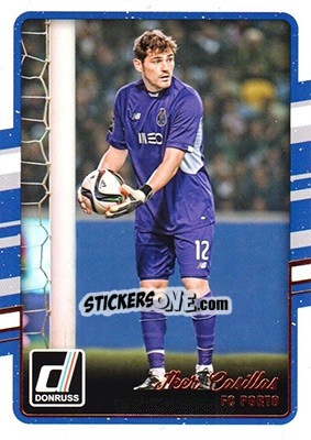 Sticker Iker Casillas - Donruss Soccer 2016-2017 n. 79 - Panini