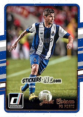Sticker Jesus Corona - Donruss Soccer 2016-2017 n. 80 - Panini