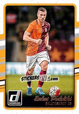 Sticker Lukas Podolski - Donruss Soccer 2016-2017 - Panini