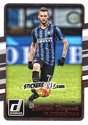 Sticker Marcelo Brozovic - Donruss Soccer 2016-2017 n. 105 - Panini