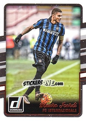 Sticker Mauro Icardi - Donruss Soccer 2016-2017 - Panini