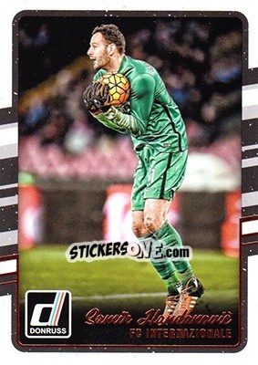 Sticker Samir Handanovic - Donruss Soccer 2016-2017 - Panini