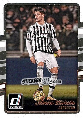 Sticker Alvaro Morata - Donruss Soccer 2016-2017 - Panini