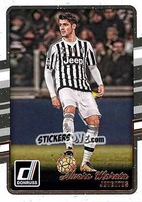 Sticker Alvaro Morata - Donruss Soccer 2016-2017 n. 109 - Panini