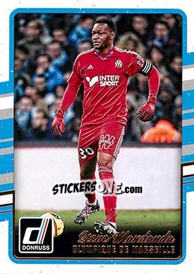 Sticker Steve Mandanda - Donruss Soccer 2016-2017 n. 112 - Panini