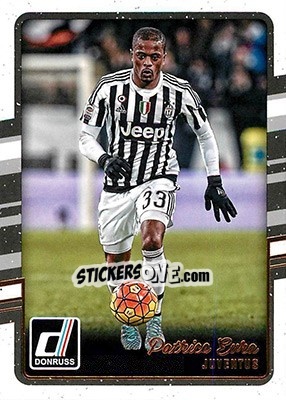 Sticker Patrice Evra - Donruss Soccer 2016-2017 n. 114 - Panini