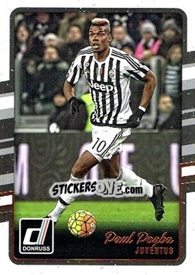 Sticker Paul Pogba - Donruss Soccer 2016-2017 n. 115 - Panini