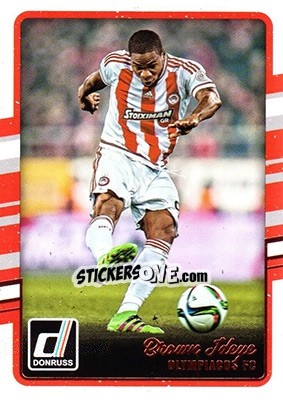 Sticker Brown Ideye - Donruss Soccer 2016-2017 - Panini