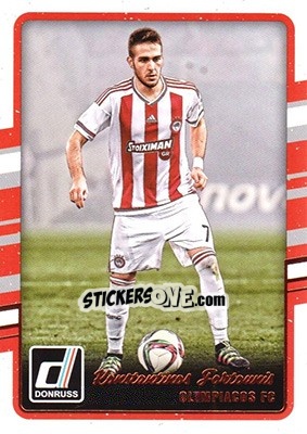 Sticker Konstantinos Fortounis - Donruss Soccer 2016-2017 - Panini