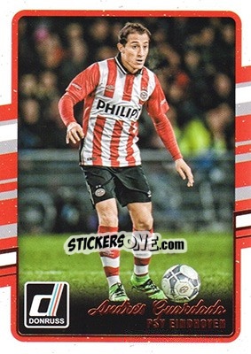 Sticker Andres Guardado - Donruss Soccer 2016-2017 n. 132 - Panini