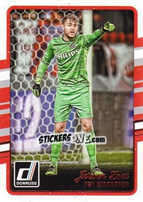 Sticker Jeroen Zoet - Donruss Soccer 2016-2017 - Panini