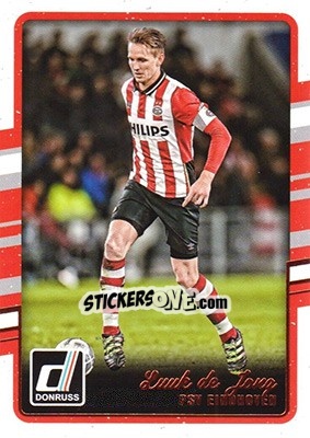 Sticker Luuk de Jong - Donruss Soccer 2016-2017 n. 136 - Panini