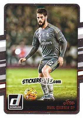 Sticker Isco - Donruss Soccer 2016-2017 n. 140 - Panini